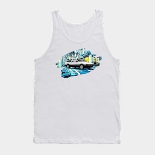 Sprinter Tokyo Night Print Tank Top